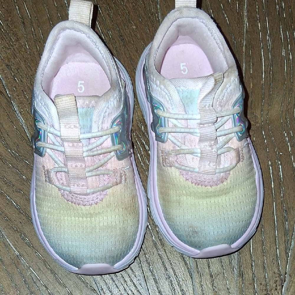 Athletic Works Kids Pastel Gradient Sneakers